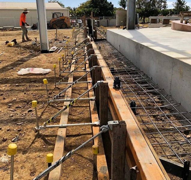 MacketBracket used for formwork concrete steps